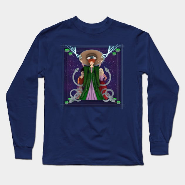 Put A Spell on You Long Sleeve T-Shirt by KataMartArt